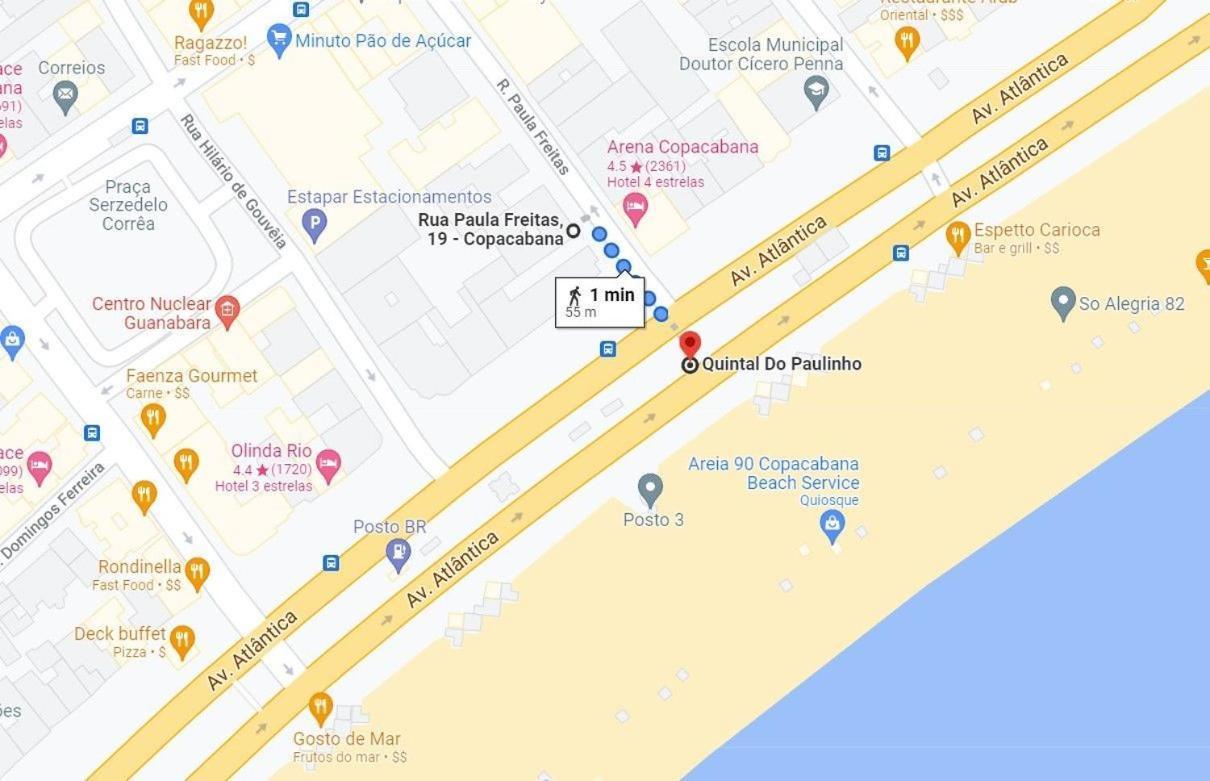Pf12 - Studio A 1 Minuto Da Praia De Copacabana Río de Janeiro Exterior foto